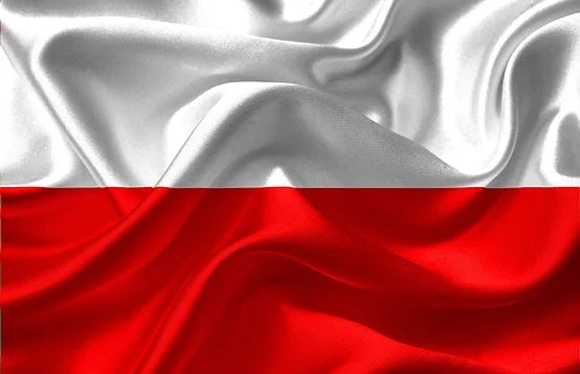 le drapeau rouge et blanc de Pologne