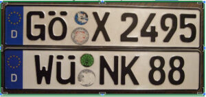 plates 1 | A Complete Guide On Car Registration Plates In Europe | EUROCOC
