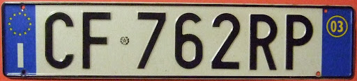 thumbnail image 2 of PROUD ITALIAN ITALY COUNTRY Metal License Plate Frame Tag Holder 2 of 6