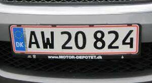 danish number plate | How To Apply For Danish Number Plates For Your Car | EUROCOC