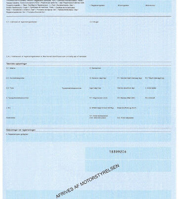 denmark registration | Denmark - How To Check Vehicle Registration | EuroCoc